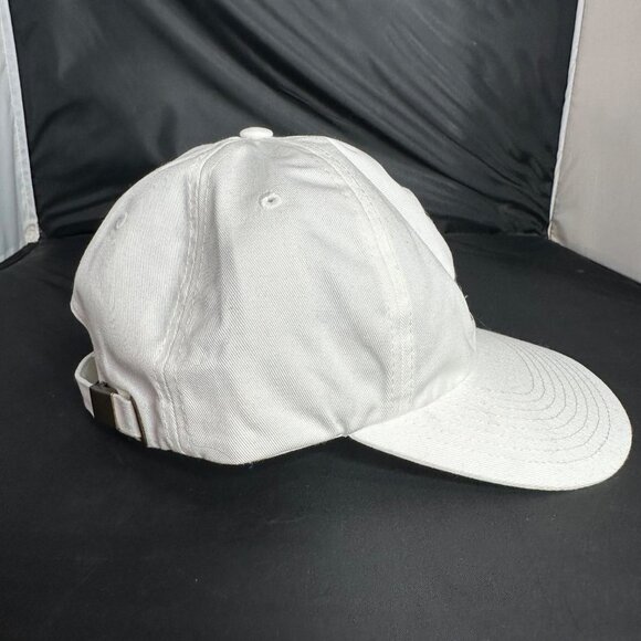 Goodlife White Curved Brim Box Logo Adjustable Baseball Cap Casual Hat - Picture 3 of 8